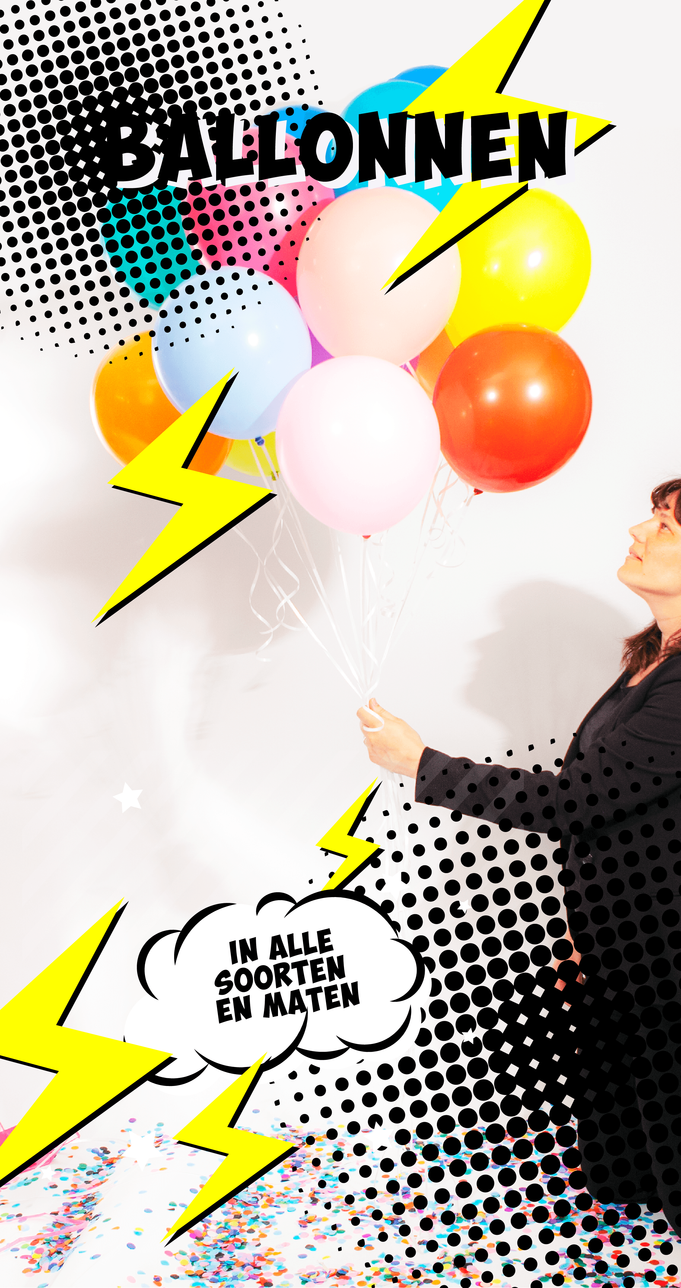 Koorn & | feestartikelen | ballonnen | latex | folie | Helium ballonnen | ballonboog